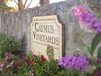 Caymus Vineyards Sign
